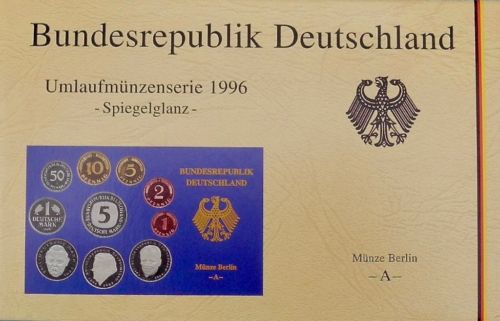 Almanya Federal Cumhuriyeti 2001 para seti