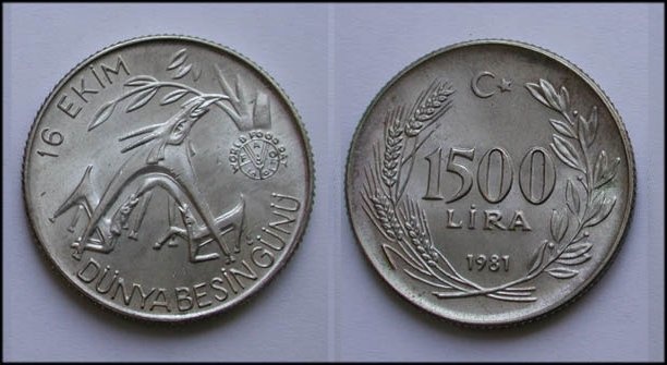 F.A.O. 1500 Lira 