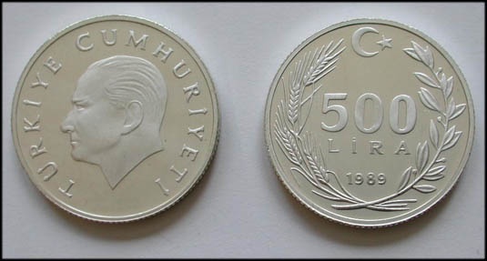 500 Türk Lirası 