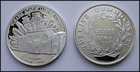 Türkiye Büyük Millet Meclisi 75. Yıl Gümüş Hatıra Parası