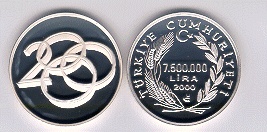 2000-3 Gümüş Hatıra Parası