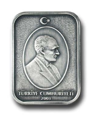 Mustafa Kemal Atatürk Gümüş Hatıra Parası