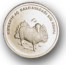 F.A.O (KOYUN) Gümüş Hatıra Parası