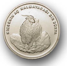 F.A.O (KEÇİ) Gümüş Hatıra Parası