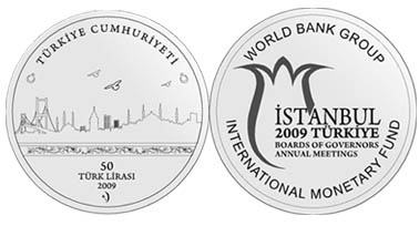 Dünya Bankası Grup Toplantısı 2009 İstanbul Hatıra Parası