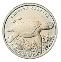Su Kaplumbağası Hatıra Parası