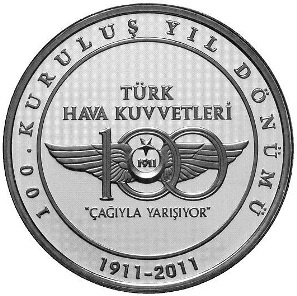 Türk Hava Kuvvetleri 100.Yıl Hatıra Parası