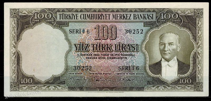 5.Emisyon 100 Türk Lira (2.Tertip)